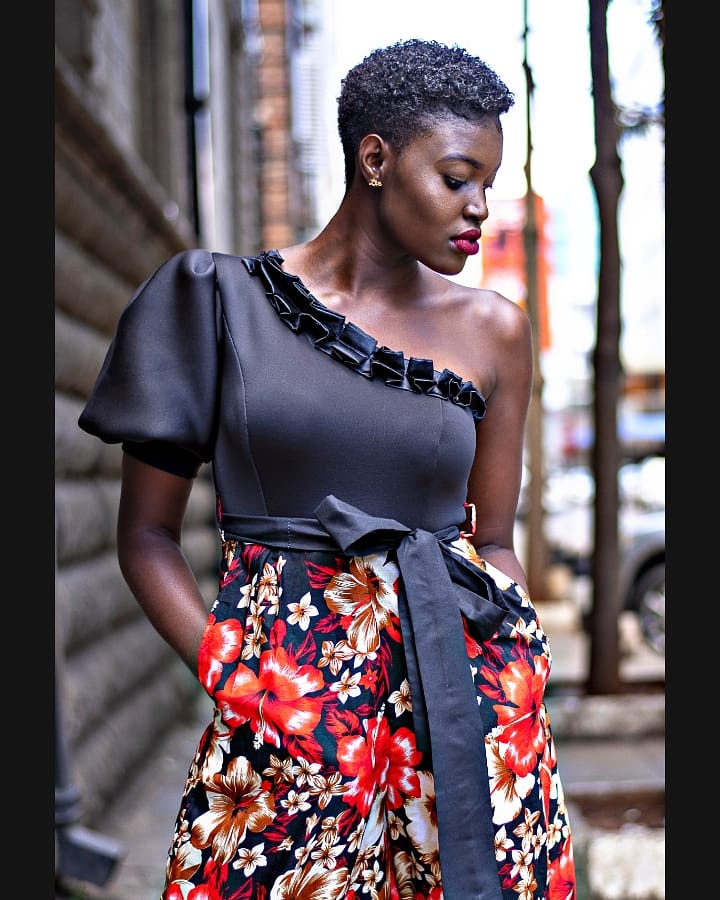 Puff sleeved Shoulder Jumpsuit